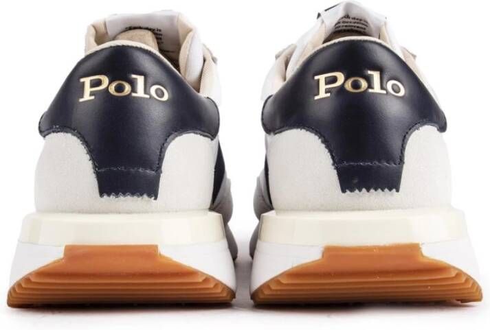 Polo Ralph Lauren Train 89 Trainers Wit Heren