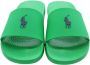 Ralph Lauren Heren Slide Sandalen Synthetisch Materiaal Green Heren - Thumbnail 5