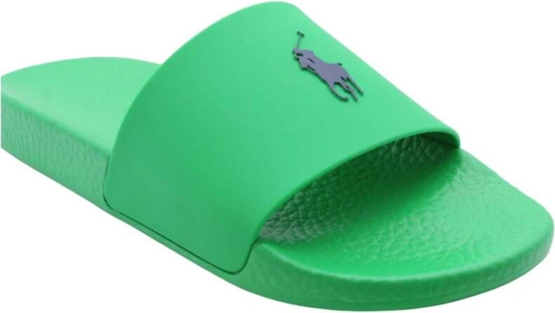 Polo Ralph Lauren Walrus Slipper Green Heren