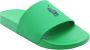 Ralph Lauren Heren Slide Sandalen Synthetisch Materiaal Green Heren - Thumbnail 10