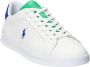 Ralph Lauren Witte Leren Heritage Court II Sneakers White Heren - Thumbnail 7