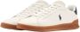 Polo Ralph Lauren Heritage Court II Leren Sneakers White Heren - Thumbnail 4