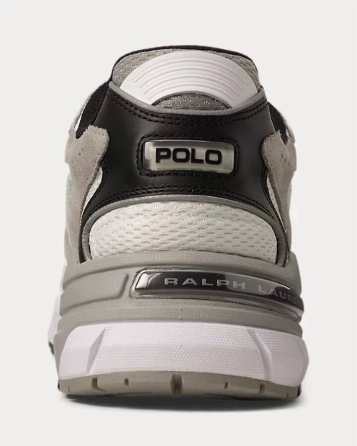 Polo Ralph Lauren Witte Grijze Sneakers met EVA Tussenzool White Heren
