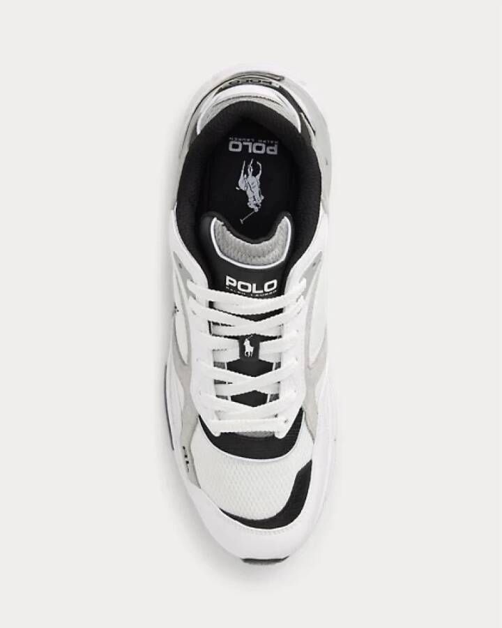 Polo Ralph Lauren Witte Grijze Sneakers met EVA Tussenzool White Heren