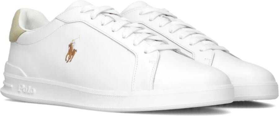 Polo Ralph Lauren Witte HRT Court Lage Sneakers White Heren