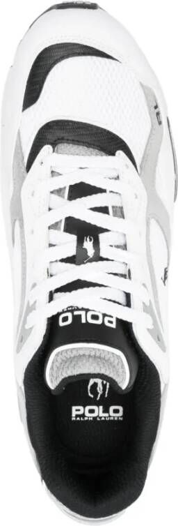Polo Ralph Lauren Witte Leren Sneakers Casual Trainers