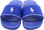Polo Ralph Lauren Wombadder Sliders Blue Heren - Thumbnail 2