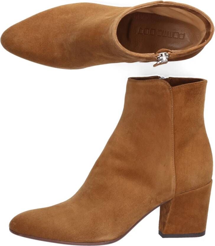 Pomme D'or Heeled Boots Bruin Dames