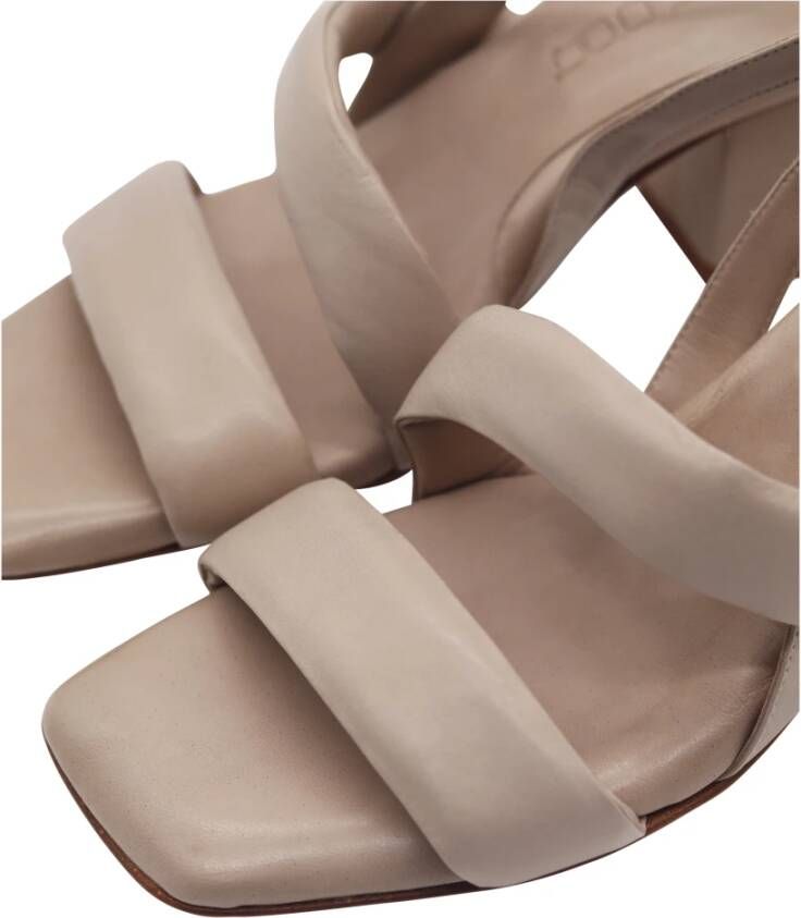 Pomme D'or High Heel Sandals Beige Dames