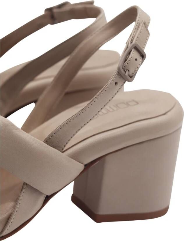 Pomme D'or High Heel Sandals Beige Dames