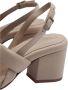 Pomme D'or Glove Sand Hoge Hak Sandalen Beige Dames - Thumbnail 5