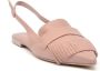 Pomme D'or Roze Leren Slingback met Nappine Detail Pink Dames - Thumbnail 2