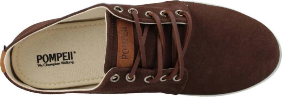 Pompeii Laced Shoes Brown Heren