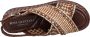 Pons Quintana Moderne Maui Platte Sandalen Brown Dames - Thumbnail 10