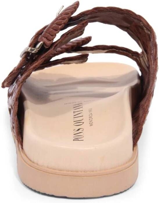 Pons Quintana Gevlochten Caiman Slippers