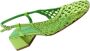 Pons Quintana Girasol Slingback Sandalen Green Dames - Thumbnail 8