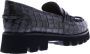 Pons Quintana Grijs Croco Lak Loafer Gray Dames - Thumbnail 3