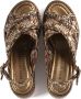 Pons Quintana Handgeweven Sandalen met Gekruiste Bandjes en Sleehak - Thumbnail 2