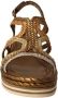 Pons Quintana Handgeweven Metallic Koperen Sandaal Brown Dames - Thumbnail 6
