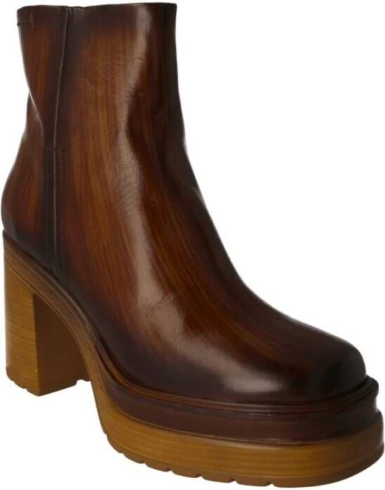 Pons Quintana Heeled Boots Bruin Dames