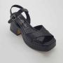 Pons Quintana High Heel Sandals Black Dames - Thumbnail 2