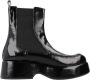 Pons Quintana Klassieke Chelsea Boots van zwart leer Black Dames - Thumbnail 6