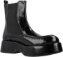 Pons Quintana Klassieke Chelsea Boots van zwart leer Black Dames - Thumbnail 7