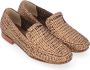 Pons Quintana Metallic Oassi Stijl Loafers Brown Dames - Thumbnail 4