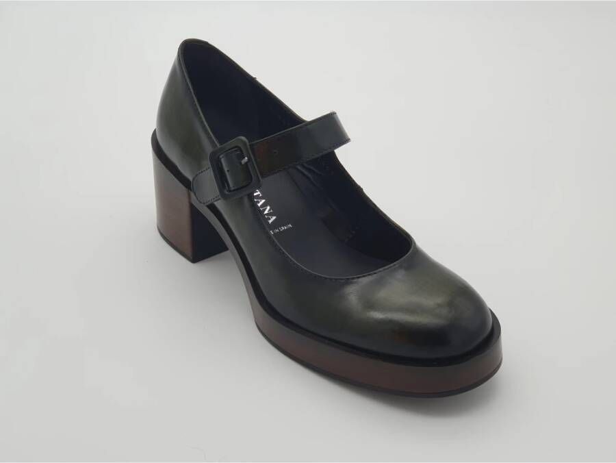 Pons Quintana Retro Leren Sandalen