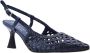 Pons Quintana Elegante Slingback Hakken Blue Dames - Thumbnail 2