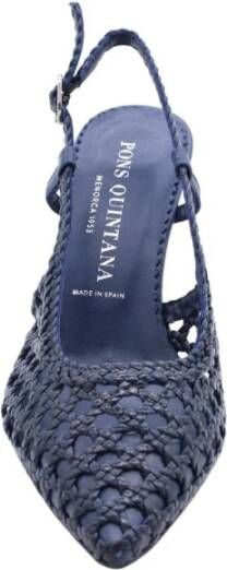 Pons Quintana Slingback Blue Dames