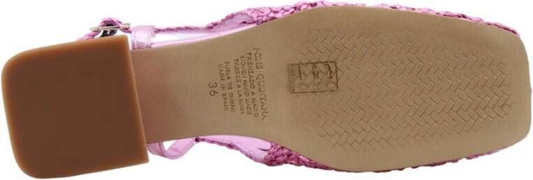 Pons Quintana Jazmin Slingback Hakken Pink Dames