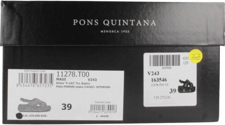 Pons Quintana Stijlvolle platte sandalen voor vrouwen