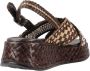 Pons Quintana Stijlvolle platte sandalen voor vrouwen Brown Dames - Thumbnail 8