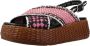 Pons Quintana Stijlvolle Platte Sandalen voor Vrouwen Multicolor Dames - Thumbnail 5