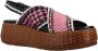 Pons Quintana Stijlvolle Platte Sandalen voor Vrouwen Multicolor Dames - Thumbnail 8