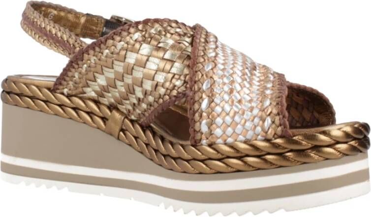 Pons Quintana Wedges Brown Dames