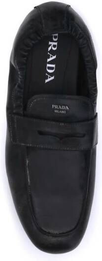 Prada Antiekleder Shuffle Loafers
