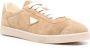 Prada Witte Veterschoenen Elegante Stijl Beige Heren - Thumbnail 5