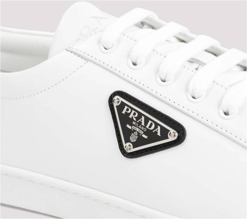 Prada Bianco Nero Iane Sneakers White Heren
