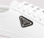 Prada Bianco Nero Iane Sneakers White Heren - Thumbnail 4