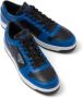 Prada Blauwe Triangle-Logo Sneakers Downtown Stijl - Thumbnail 2