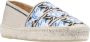 Prada Bloemen Slip-On Espadrilles Multicolor Dames - Thumbnail 2