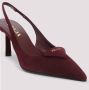 Prada Bordeaux Suède Pumps - Thumbnail 2