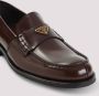 Prada Geëmailleerde Driehoekige Plaat Leren Loafers - Thumbnail 4