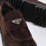 Prada Bruine Mocassino Sandalen - Thumbnail 2