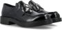 Prada Chocolade Geborstelde Loafers Black Heren - Thumbnail 9