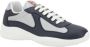 Prada Cup Sneaker Blue Heren - Thumbnail 1