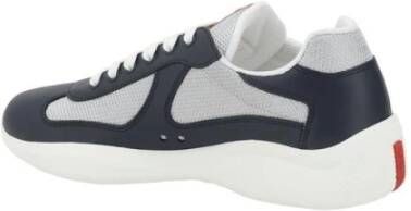 Prada Cup Sneaker Blue Heren