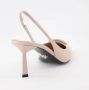 Prada Pumps & high heels Brushed Leather Slingsback Pumps in poeder roze - Thumbnail 5